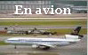 En avion