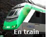 En train
